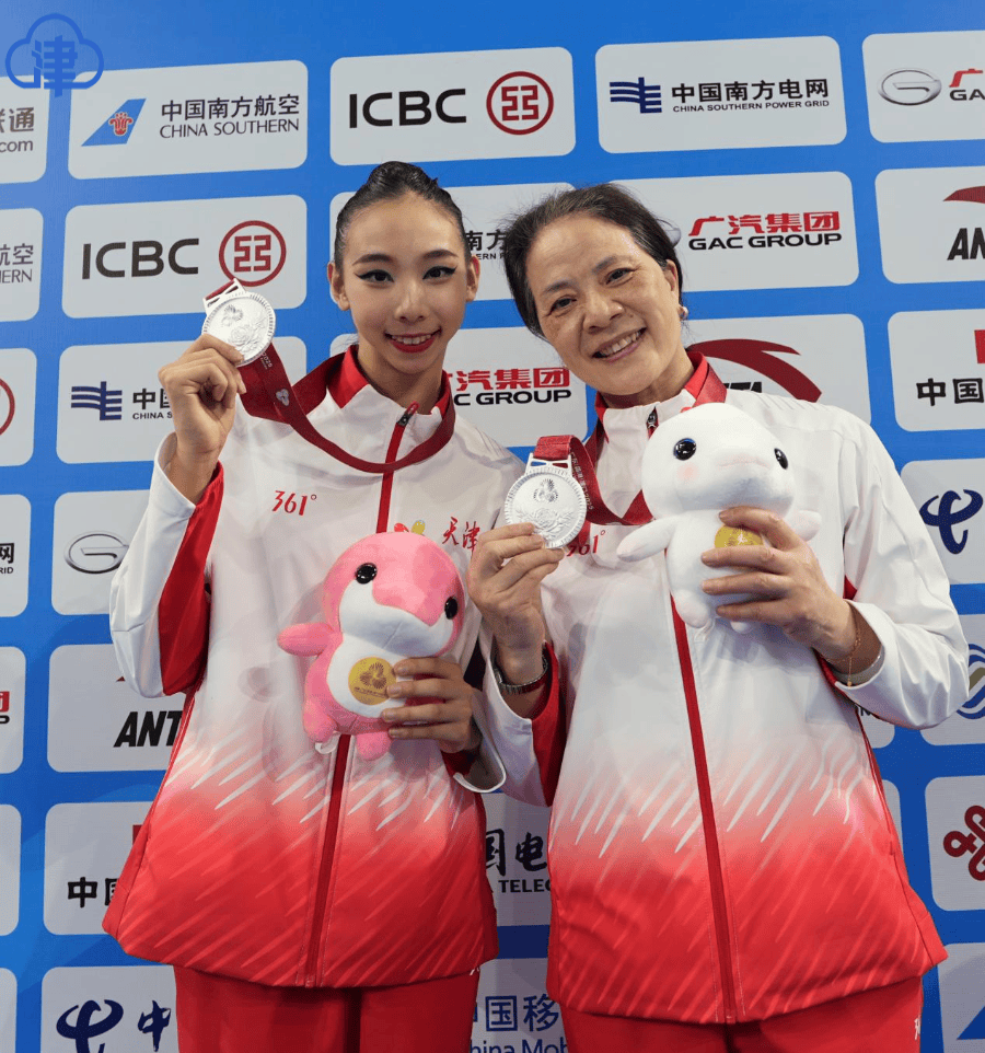 全运会上，15岁天津小将摘银！