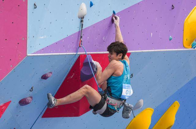 全运会丨攀岩项目开赛