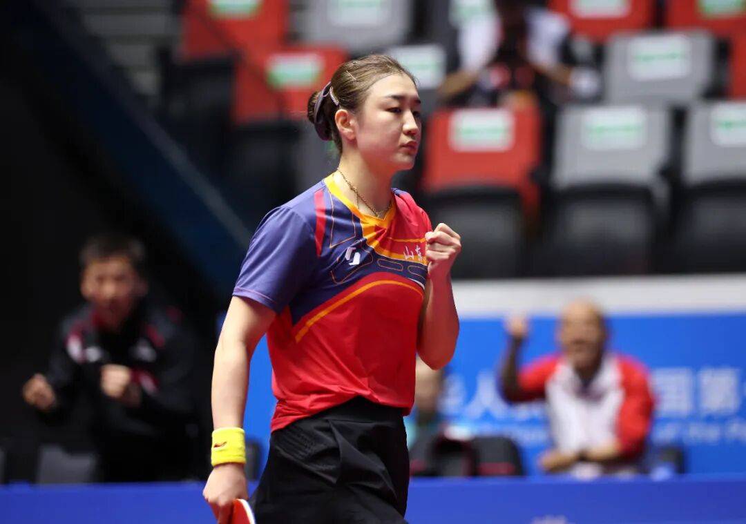 陈梦半决赛对阵王曼昱，陈梦展望半决赛：希望自己能专心投入，尽情享受赛场